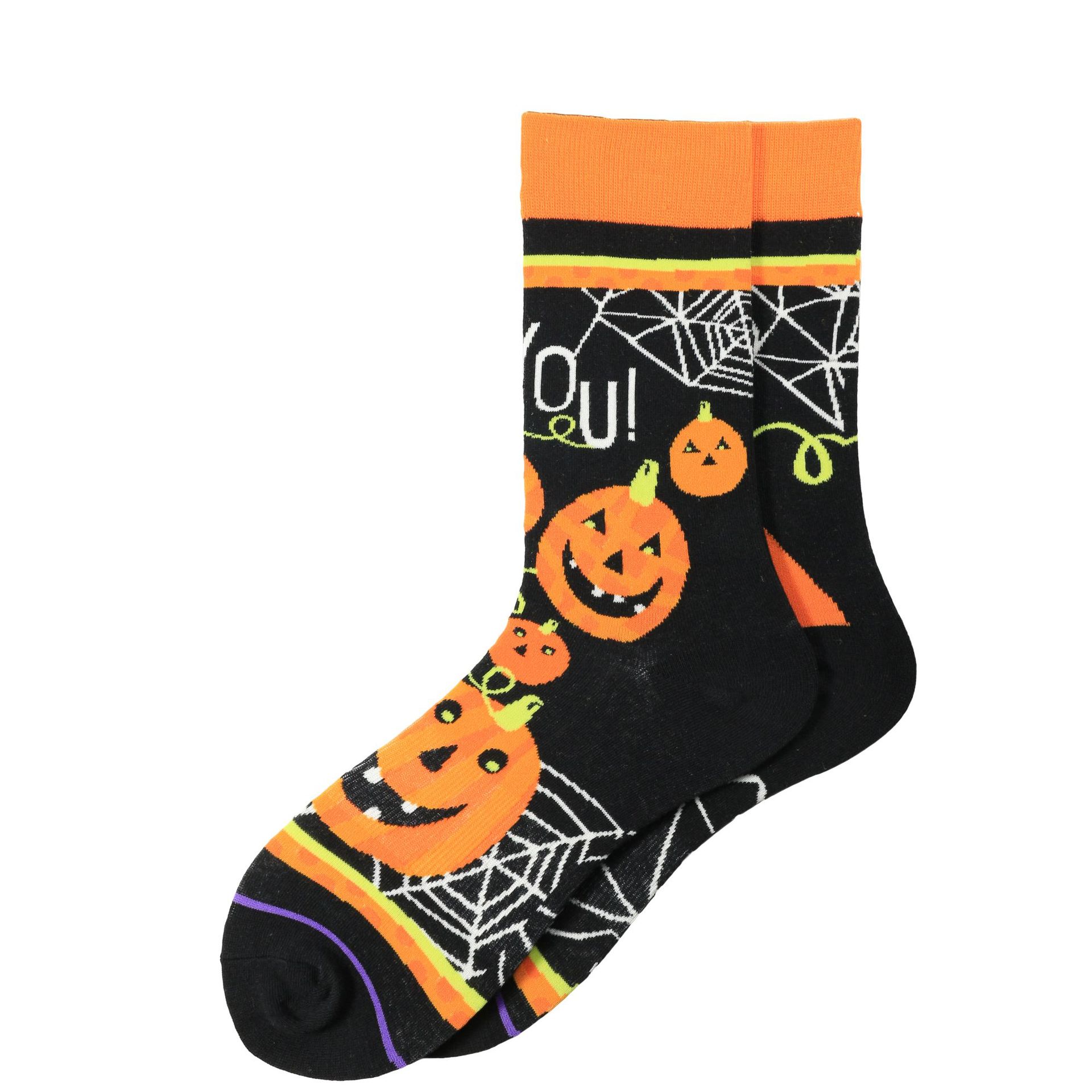 AB Male Fashion Ankle Socks Tide Colorful Cartoon Happy Halloween Socks Cotton Socks Wholesale